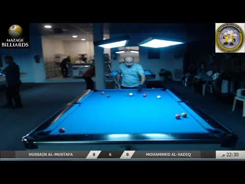 AlAbrag Pool Club Open Tournament T4 - Hussain Al-Mustafa vs Mohammed Al-Sadiq