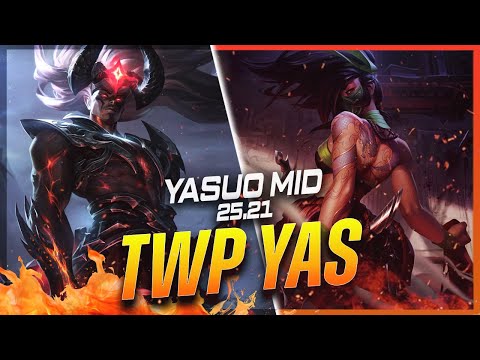 TheWanderingPro - Yasuo vs Akali MID Patch 25.21 - Yasuo Gameplay
