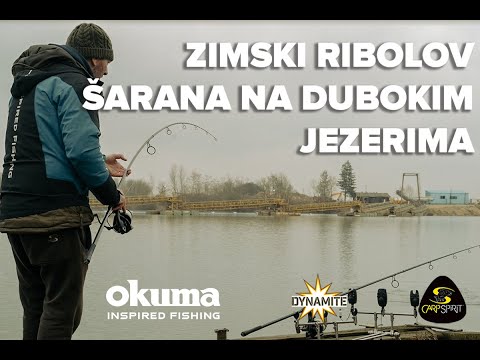 Zimski riblov šarana na jezeru Vukovina