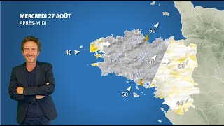 Illustration de l'actualité La météo de votre mercredi 27 août 2025