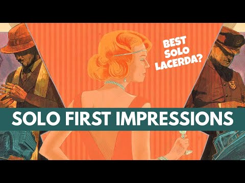 Speakeasy | Solo Board Game First Impressions