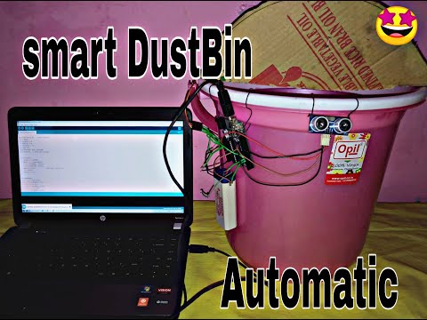 How to make Automatic object sensing smart DustBin