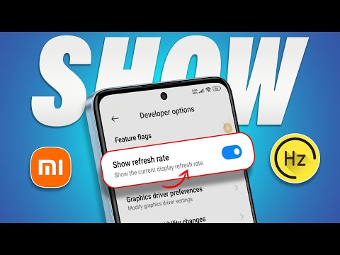 How to See Refresh Rate on Xiaomi Phones | Show Refresh Rate on Redmi Phone
