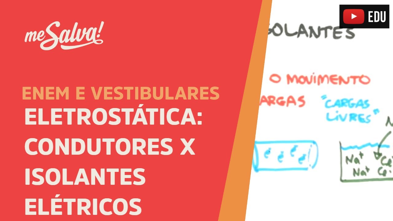 Me Salva! ELT04 - Eletrostática - Condutores x Isolantes Elétricos