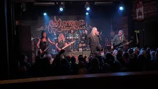 Saxon:  To hell and back again (Austin, TX 2019-FEB-14)
