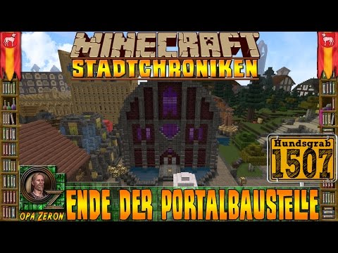 Minecraft City Chronicles [#1507] End of the Portal Construction Site [HD+German]