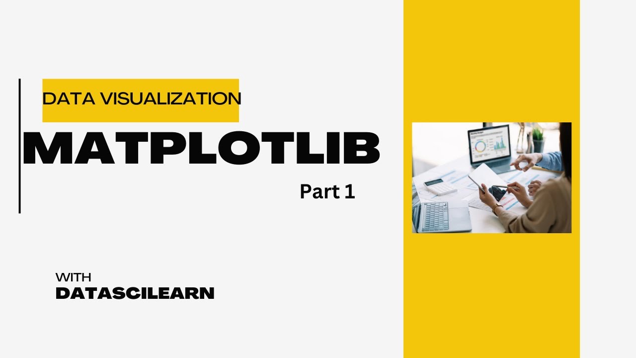 Data Visualization with Matplotlib in Python | @datascilearn #datascience  #python #matplotlib