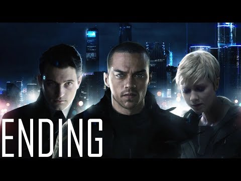DETROIT: BECOME HUMAN - Gameplay Walkthrough - Part 33 - BATTLE FOR DETROIT - ENDING