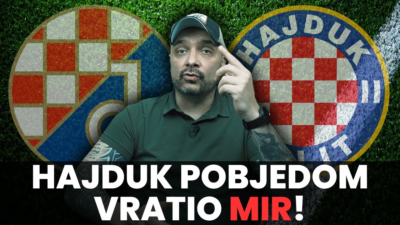 DINAMO vs HAJDUK 0-1! HAJDUK KAO FENIKS IZ PEPELA!