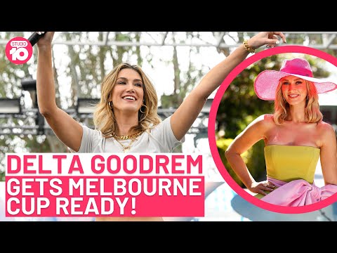 Delta Goodrem Gets Ready For the Lexus Melbourne Cup | Studio 10