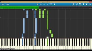 Vanessa Carlton - C&#39;est La Vie (Synthesia [Tutorial])