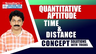 Time & Distance Concept, MCQ with Tricks & Shortcuts | Math By Sudheer sir | Quantitative Aptitude