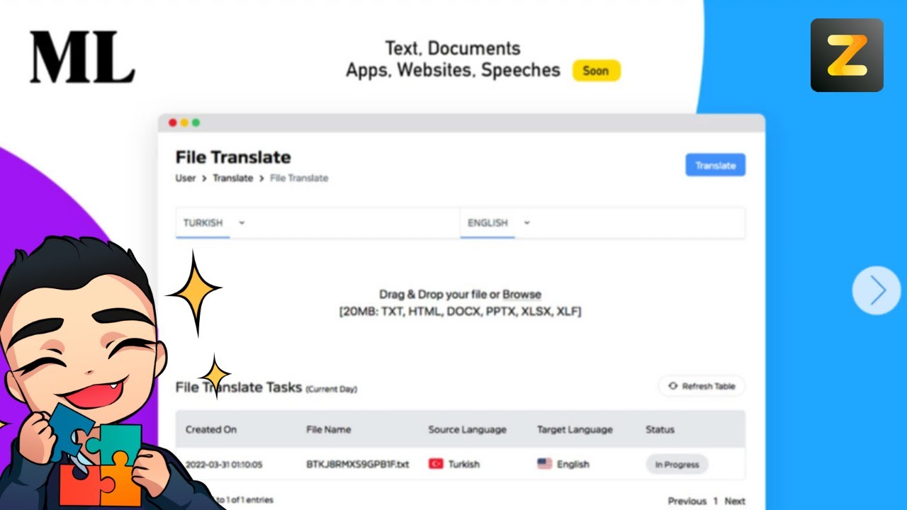 How to Translate Pdfs, Docs, Text, and Sites to Different Languages using MultiLings | Review
