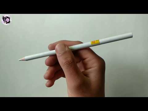 White charcoal pencil review
