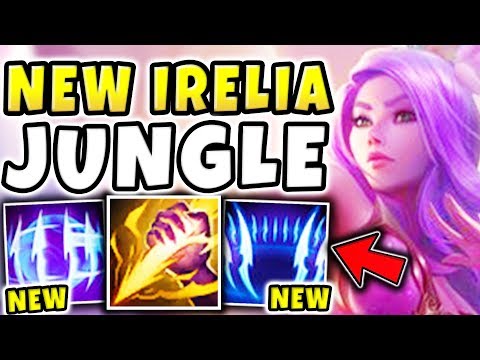 REWORKED IRELIA JUNGLE IS INSANELY STRONG! NEW GOD TIER JUNGLER - League of Legends