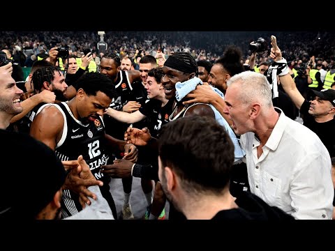 Ovo su dugo čekali: Spektakularno slavlje košarkaša Partizana sa navijačima nakon pobede u derbiju!