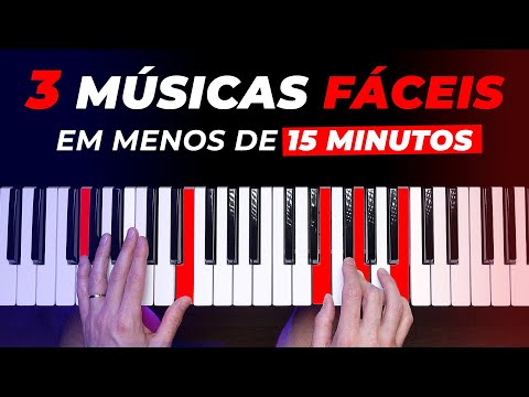 Aprenda 3 Músicas Fáceis no teclado em menos de 15 minutos
