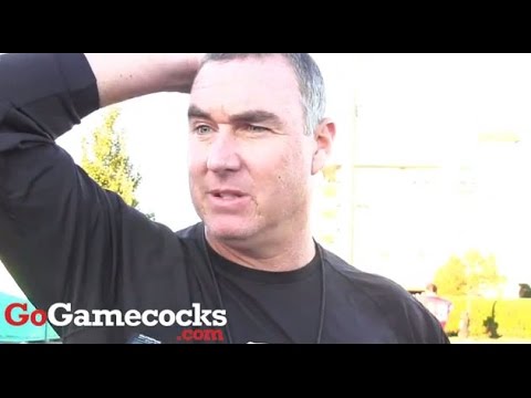 Shawn Elliott after Oct. 22 Gamecocks practice