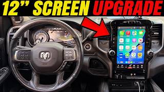 5th Gen RAM 12" Screen Upgrade Uconnect 4 to 5 | 1500 2500 3500 Trucks