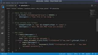 Download the video "Secure image upload with PHP"