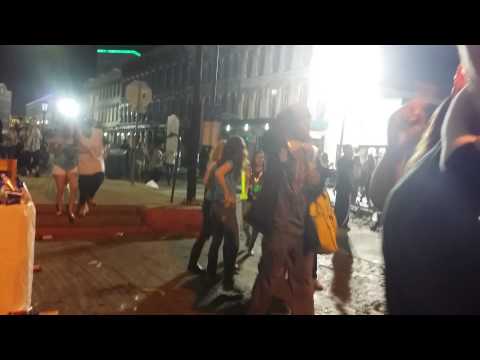 Asking a guy whats going on