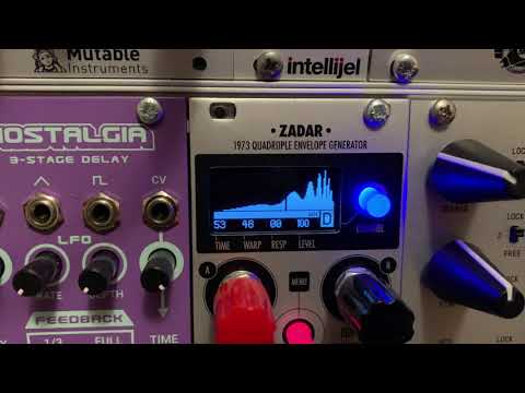Xaoc zadar analog retrigger behavior