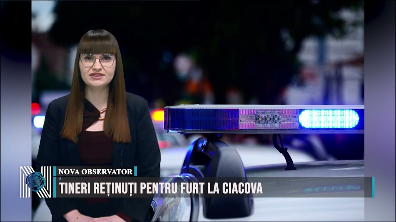 Tineri reținuți pentru furt la Ciacova