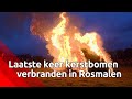 Blijven we de komende jaren kerstbomen verbranden? In Rosmalen was het de laatste keer