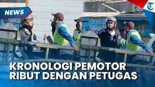 Kronologi Pemotor Cekcok dengan Petugas Transjakarta di Jakarta Barat, Dipaksa Mundur Putar Balik