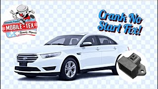 2013-2019 Ford Taurus 3.5l crank no start/ Fuel Pump Driver Module