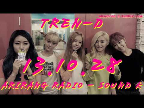 131028 트랜디(TREN-D) ARIRANG RADIO SOUND K