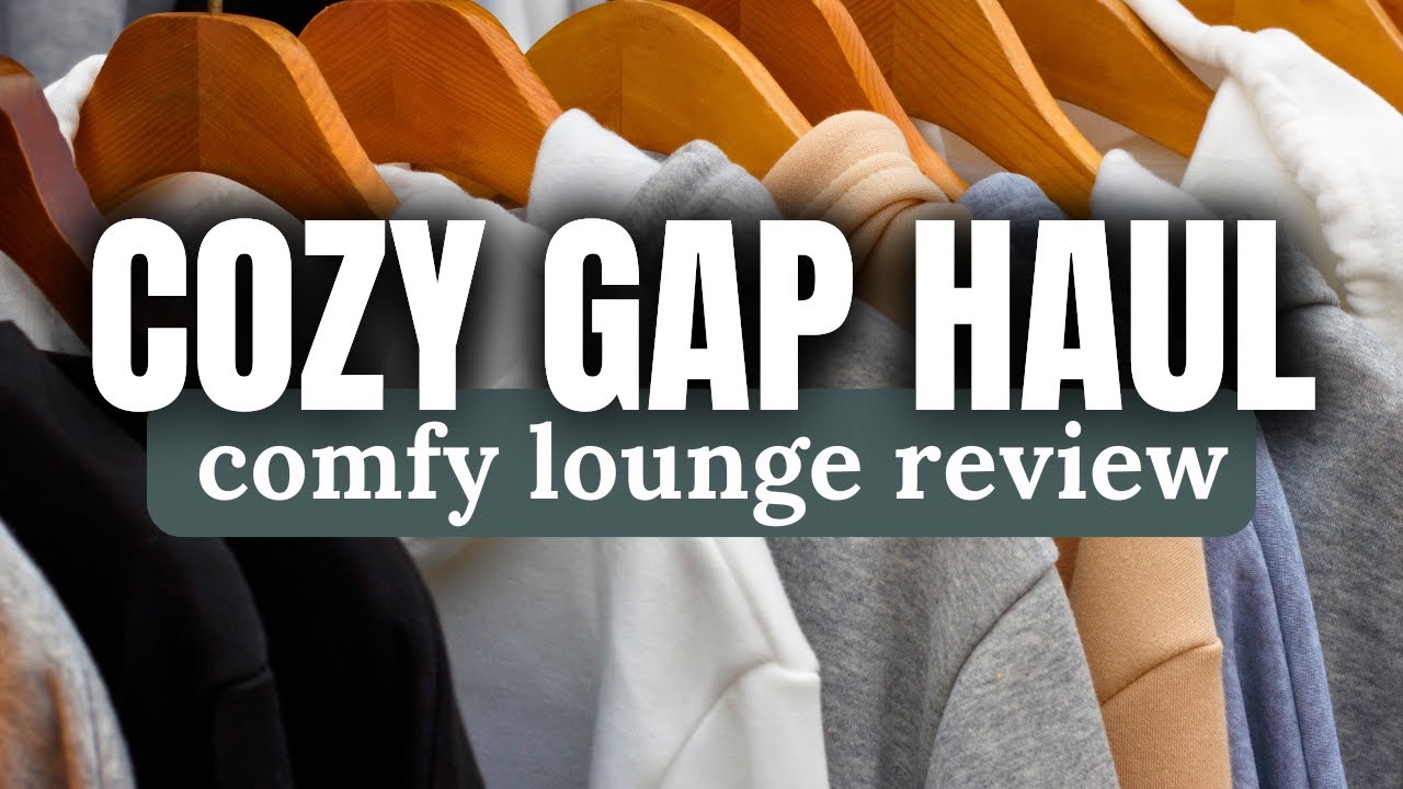 I Tried A Bunch of Sweats From The GAP! (and found the softest ones!)