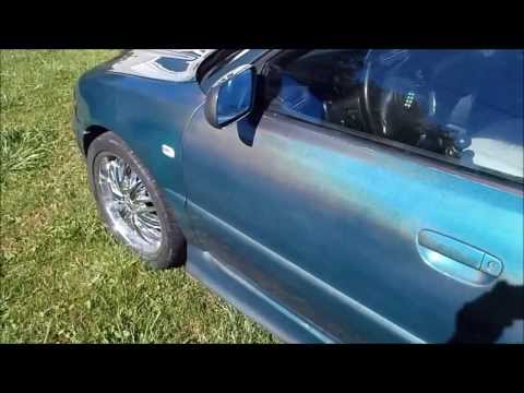 Audi a4 dupli-color effex paint on dark jade