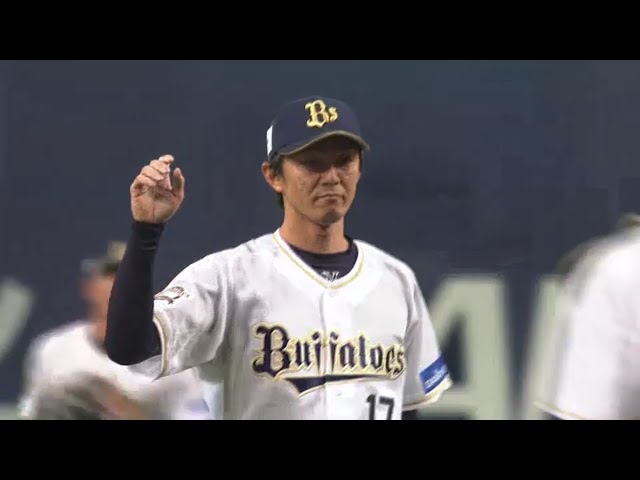 【9回表】実績十分の新守護神!! バファローズ・増井が最後は空振り三振!! 2018/3/23 Bs-T