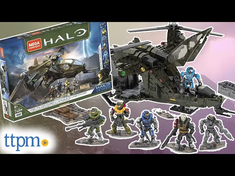 MEGA Construx Halo Universe UNSC Falcon Sweep Set from MEGA Brands Review!