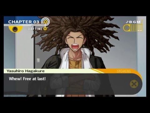Let's Play Danganronpa Blind!  Episode 20:  Robo-Justice comes out of the closet!