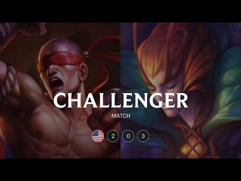 NA Challenger match 203: Super Lee Sin vs Super Rakan