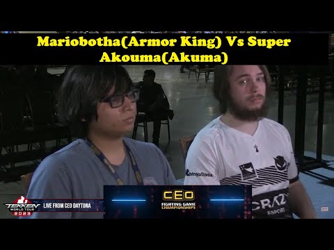 Super Akouma(Akuma) Vs Mariobrotha(Armor King) | Pools Match | CEO 2023 | Tekken7