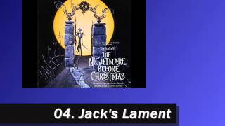 Nightmare Before Christmas Soundtrack - 04 Jack&#39;s Lament