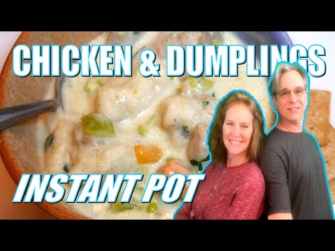 Quick and Easy Instant Pot Chicken and Dumplings -...