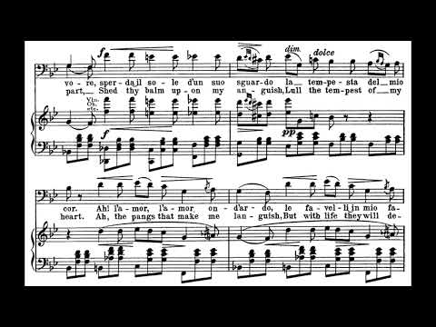 Il balen del suo sorriso (Il Trovatore - G. Verdi) Score Animation