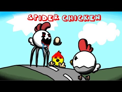 chicken spider || chicken gun animation