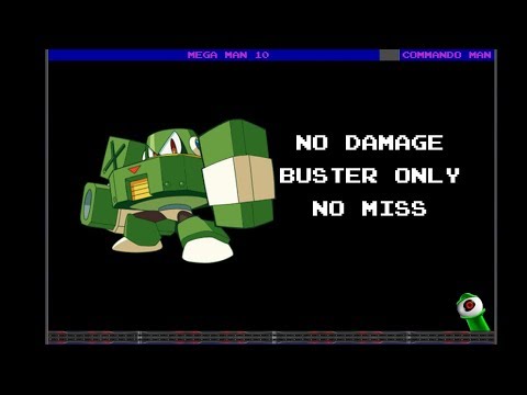 Mega Man 10 - Commando Man (Buster Only, No Miss, No Damage)