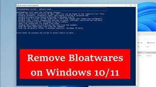 How to Debloat your Windows 10/11 PC - Remove Bloatware