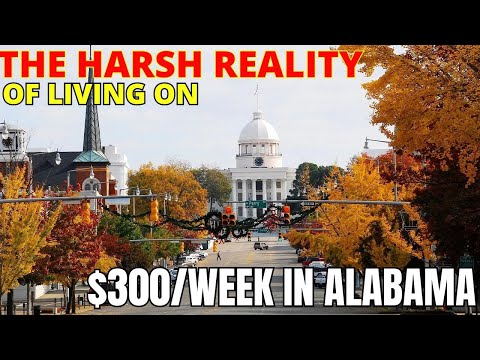 Alabama Towns Where People LIVE on $300 WEEKLY | MOVING to Alabama
