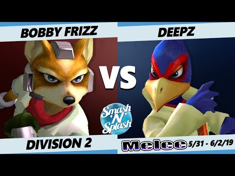 SNS5 SSBM - Bobby Frizz (Fox) Vs. Deepz (Falco) Smash Melee D2 Top 64 Qualifier