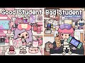 Good Student VS Bad Student Night Routine Toca Boca Life Story