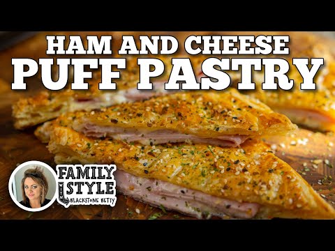 Ham & Cheese Puff Pastry | Blackstone Griddles