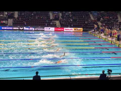 Men's 4x50m Freestyle Final Fina World Championships Windsor 2016