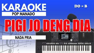 Download lagu Karaoke - Pigi Jo Deng Dia // Ricky Pangkerego ( Nada Pria ) mp3